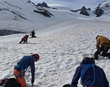 UF4 sur le Glacier du Tour